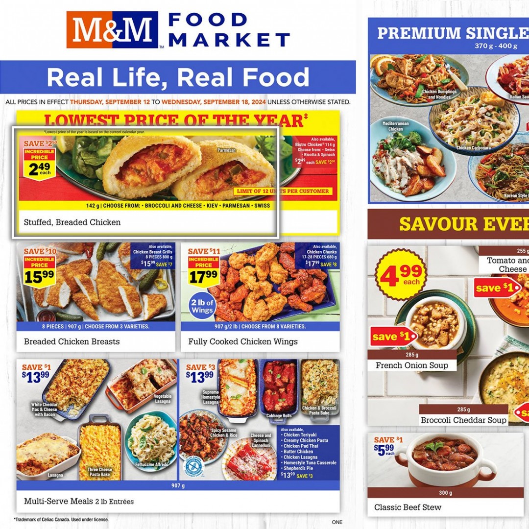 M&amp;M Food Market