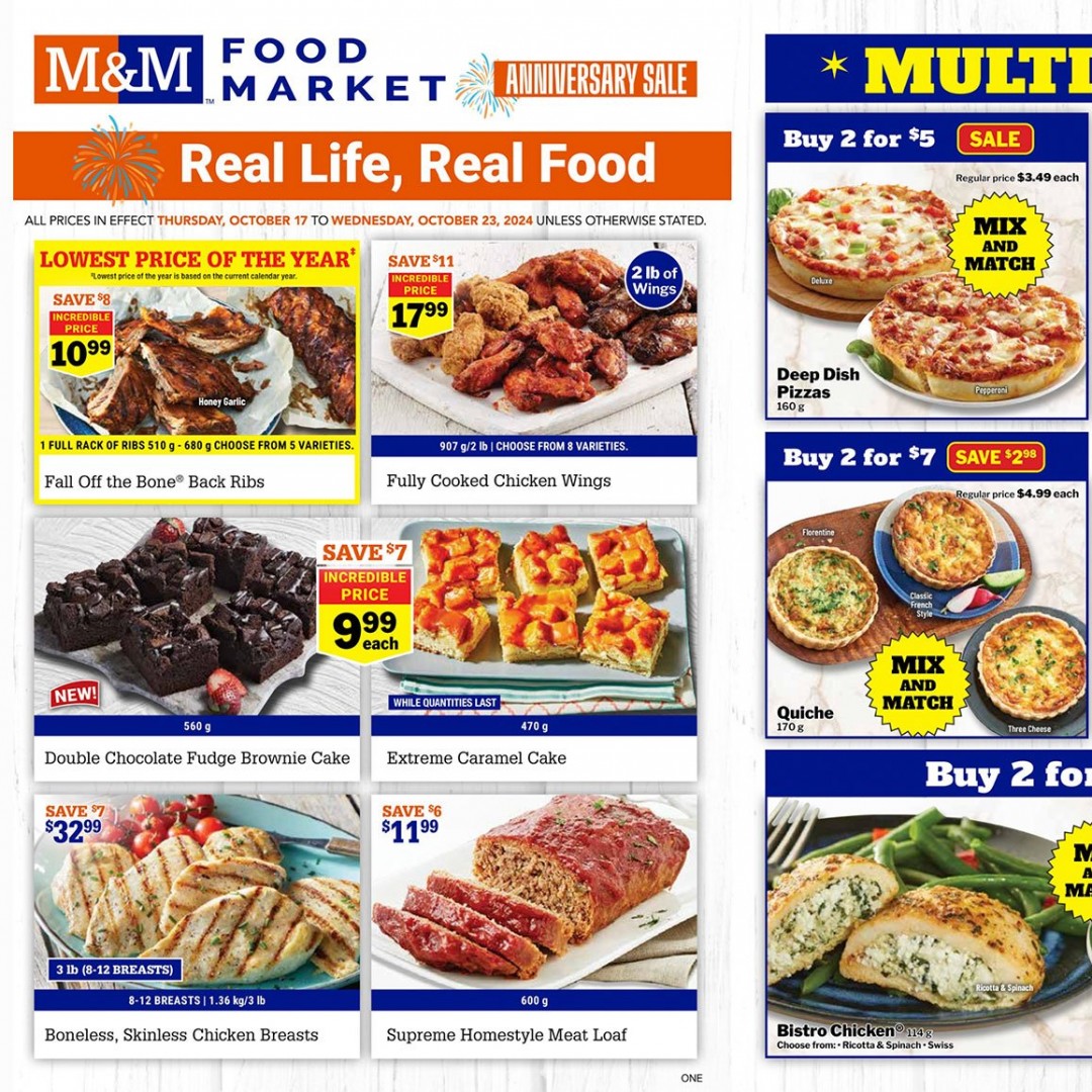 M&amp;M Food Market