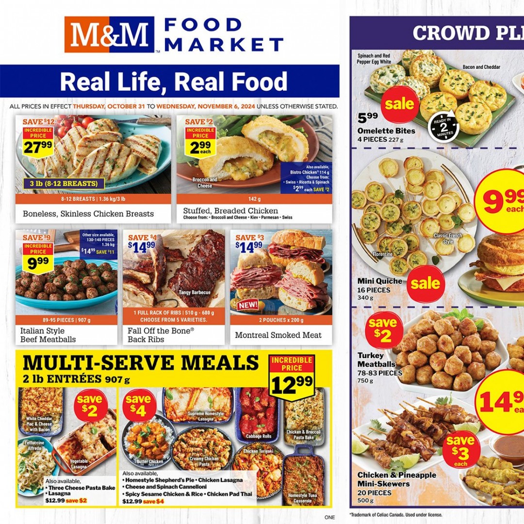 M&amp;M Food Market